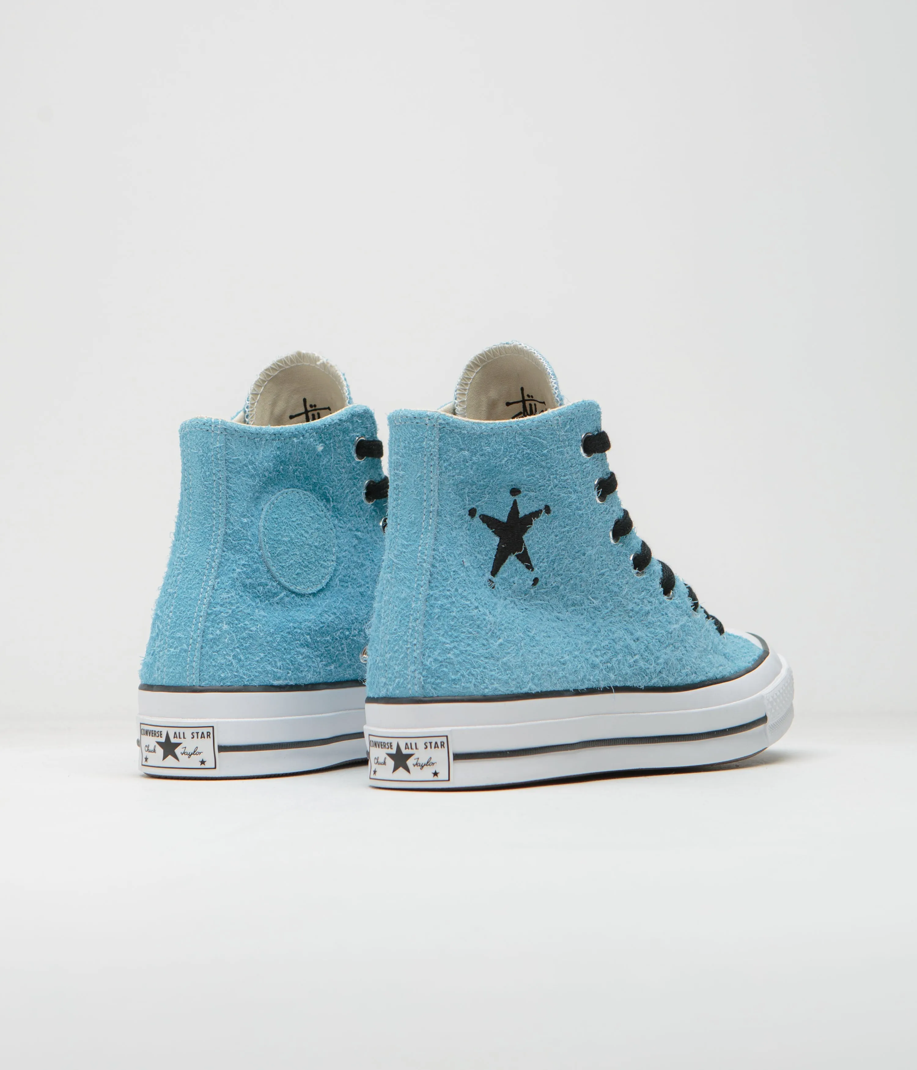 Converse x Stussy Chuck 70 Hi Shoes - Sky Blue