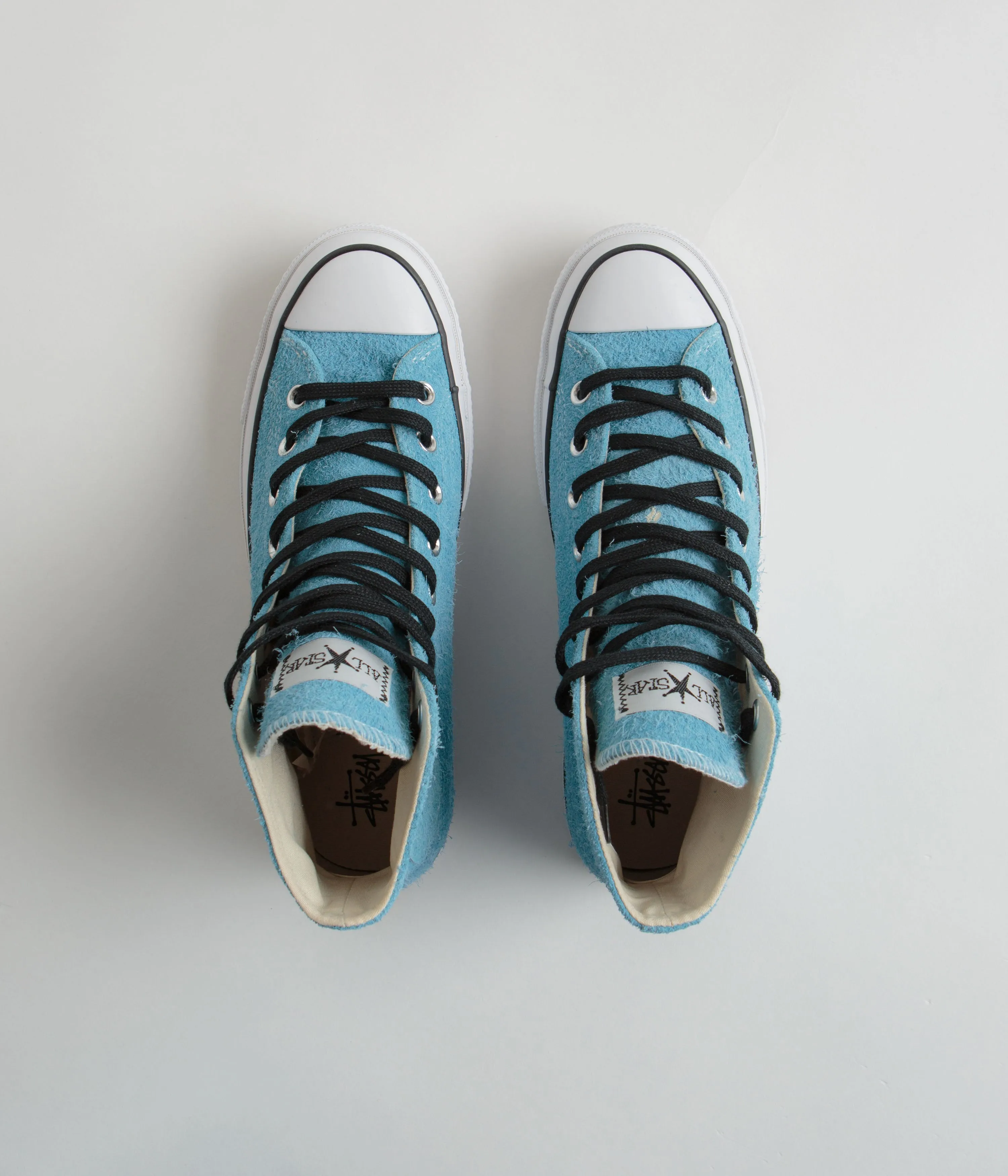 Converse x Stussy Chuck 70 Hi Shoes - Sky Blue