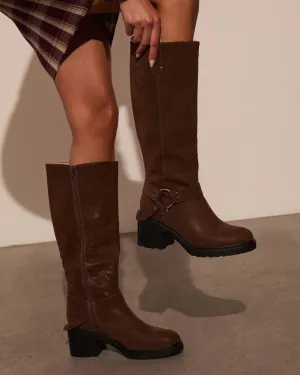 Country Acres Western Hardware Knee High Boots