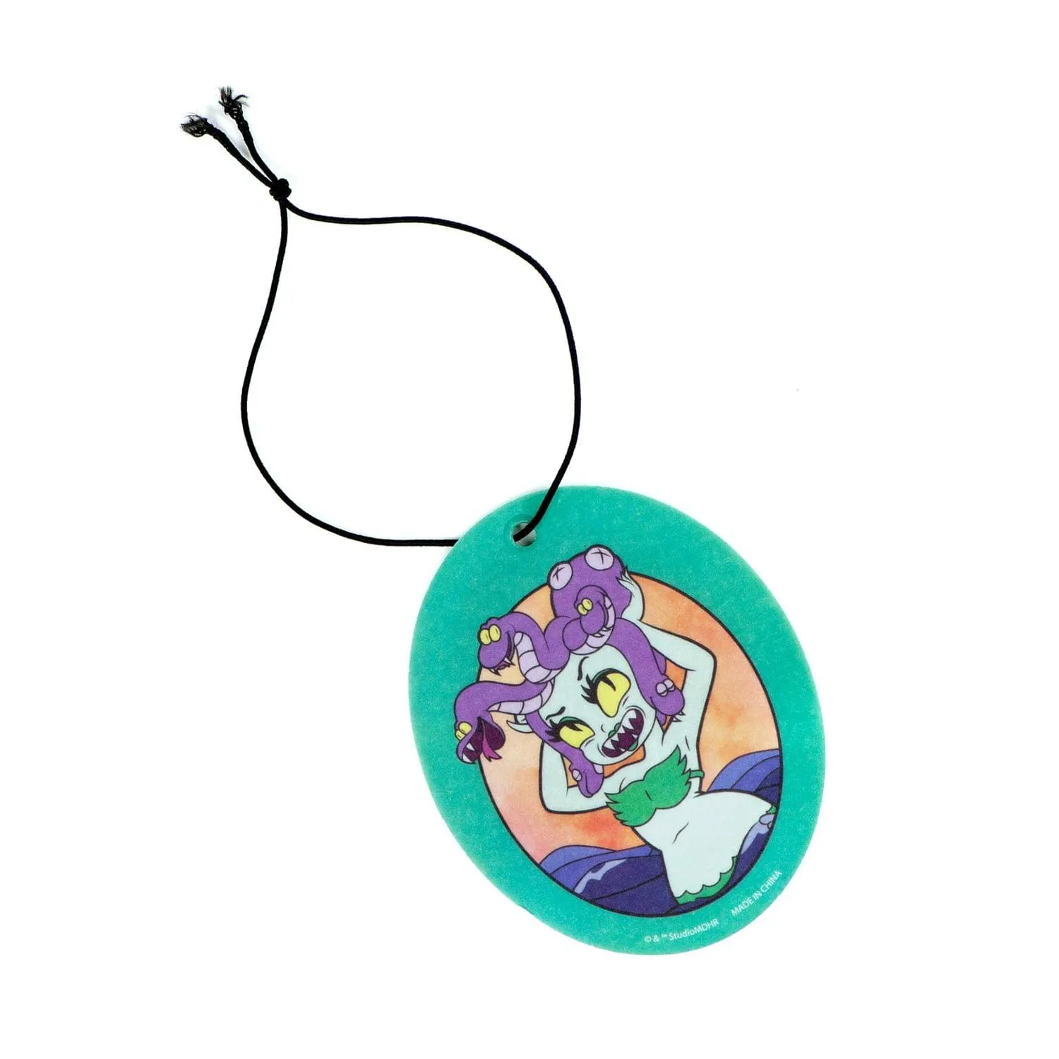 Cuphead Cala Maria Mermaid Boss Hanging Air Freshener, Vanilla Scent