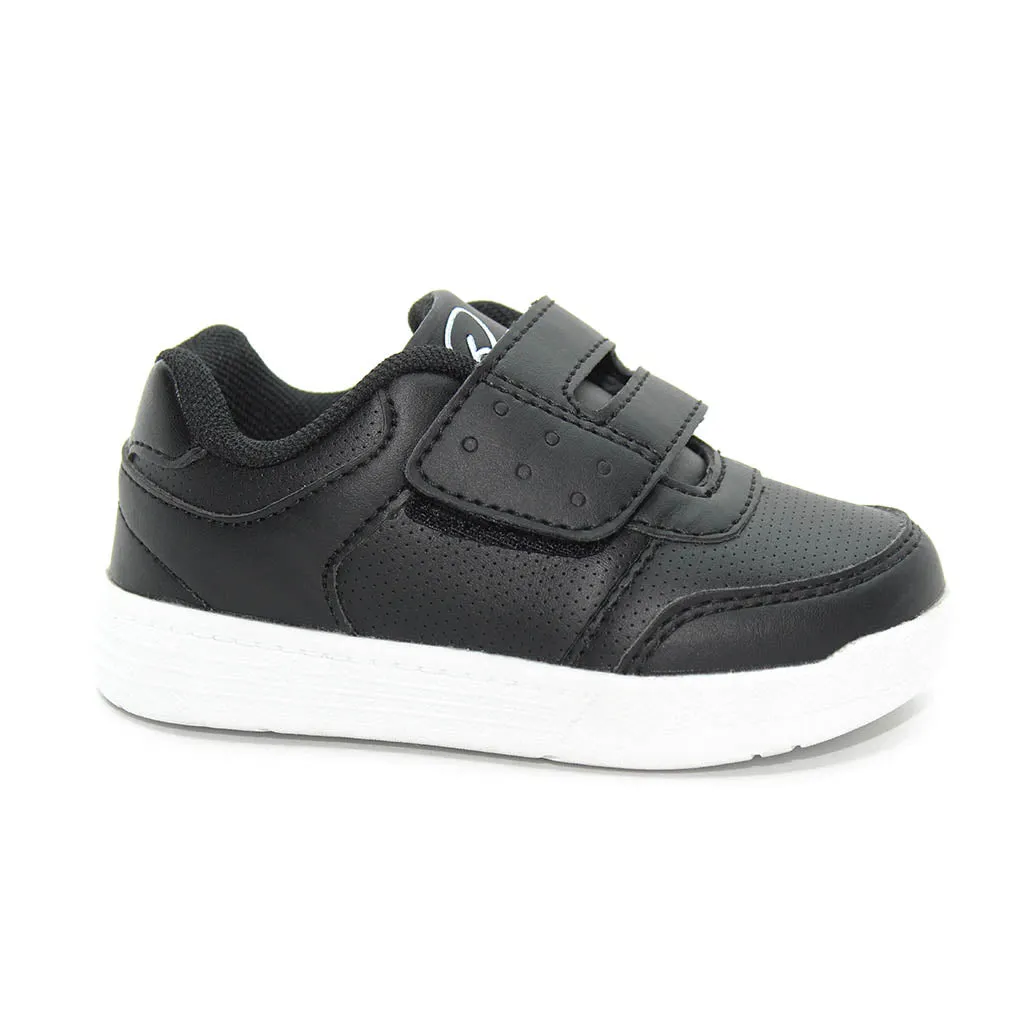 D School Sneakers Black White Infants Walkers Toddlers Boys - Kids Shoes