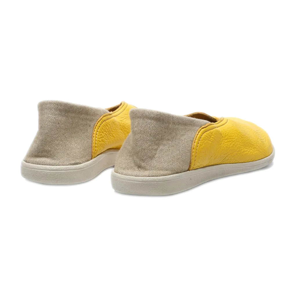 Dansko Loafers Leather Yellow Colour For Women