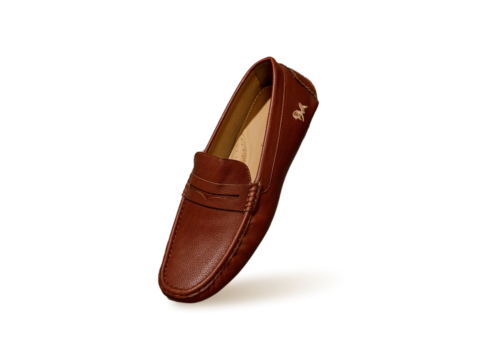 Dress Loafers : Tan