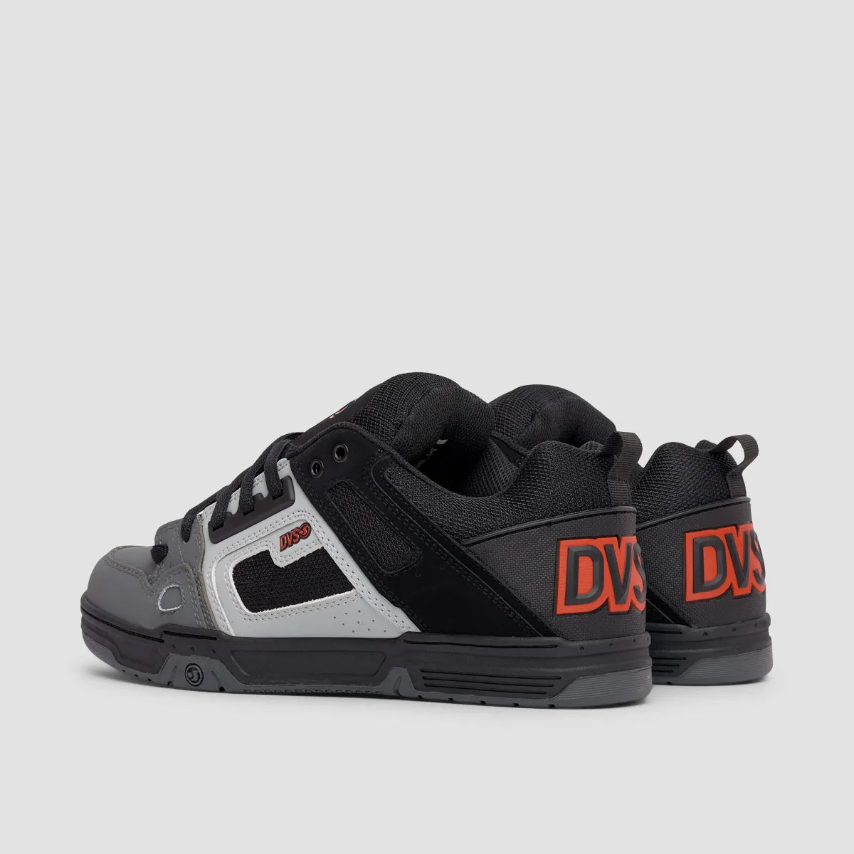 DVS Comanche Shoes - Black/Grey/Red Nubuck