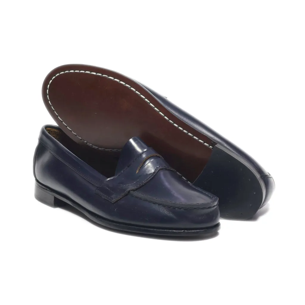 Eastland Loafers Leather Blue Colour For Women