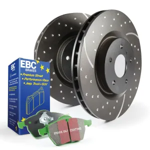 EBC Brakes S10KF1315 S10 Kits Greenstuff 2000 and GD Rotors