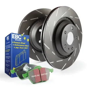 EBC Brakes S2KF1093 S2 Kits Greenstuff 2000 and USR Rotors