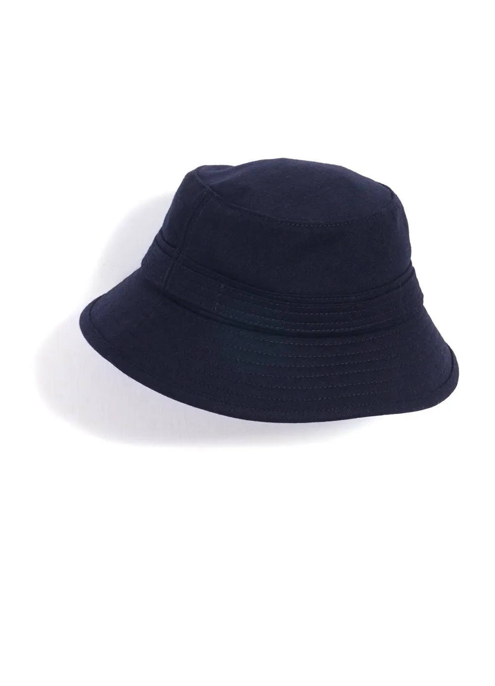 EDVARD | Bucket Hat With Earflaps | Navy