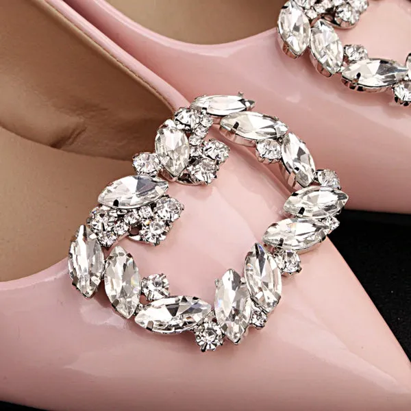 Elegant Square Decorative Shoe Buckle