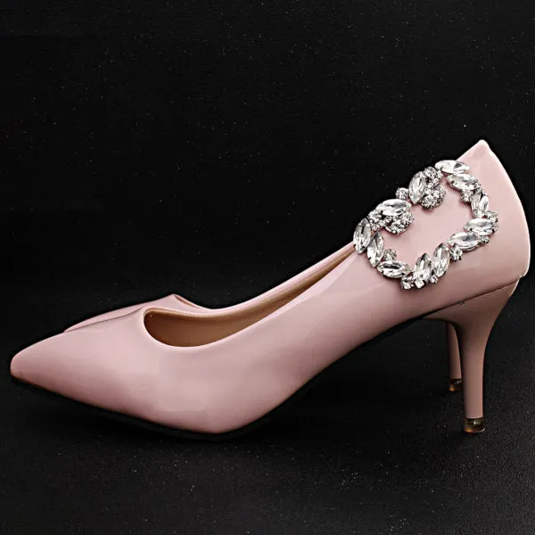 Elegant Square Decorative Shoe Buckle