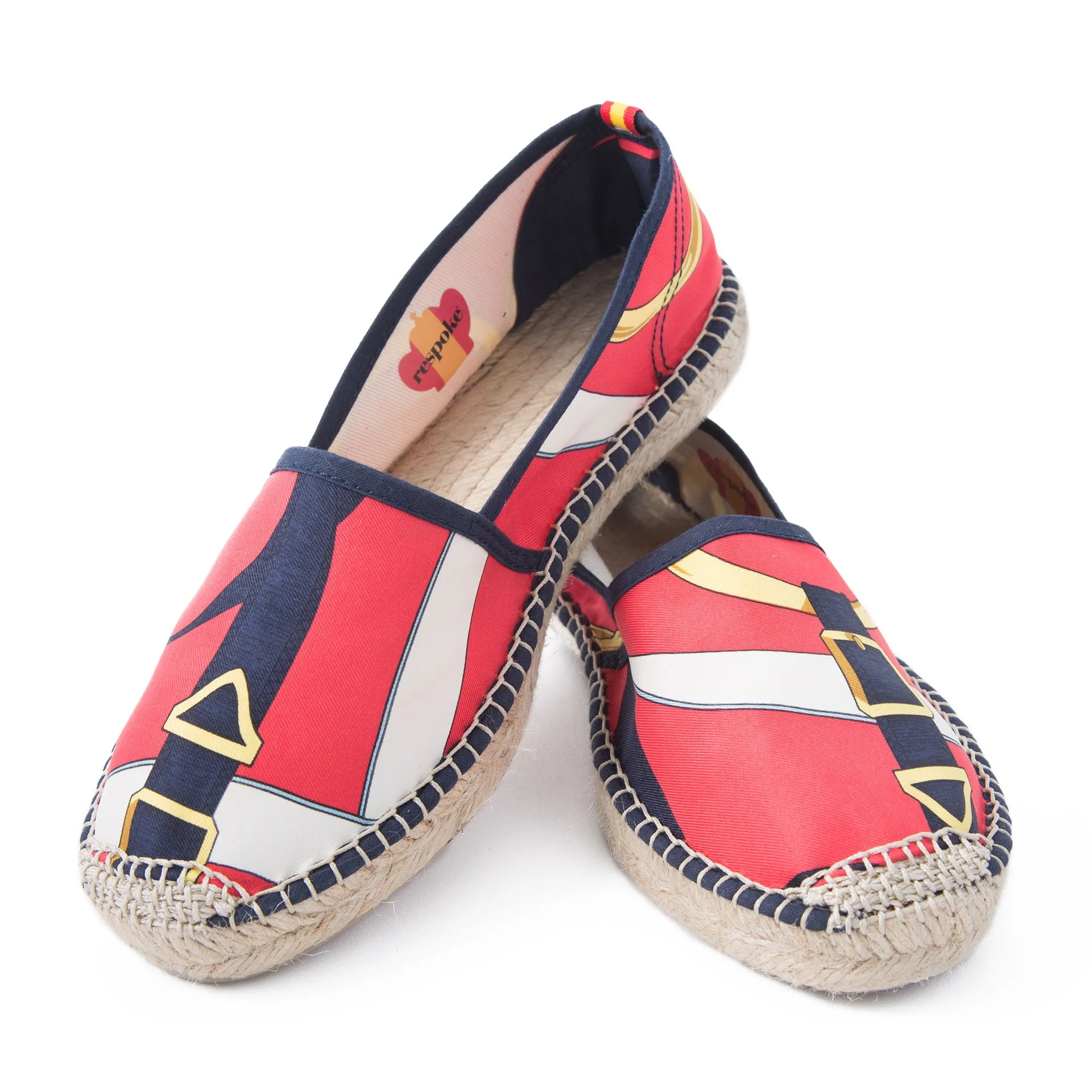 EPERON Red/Navy Classic Espadrilles