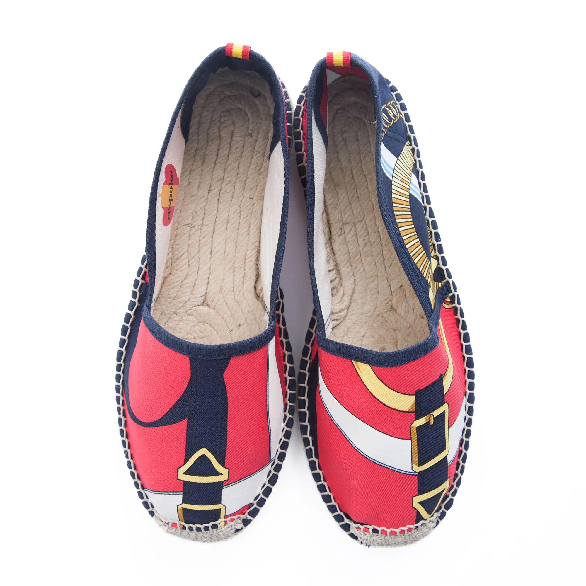 EPERON Red/Navy Classic Espadrilles