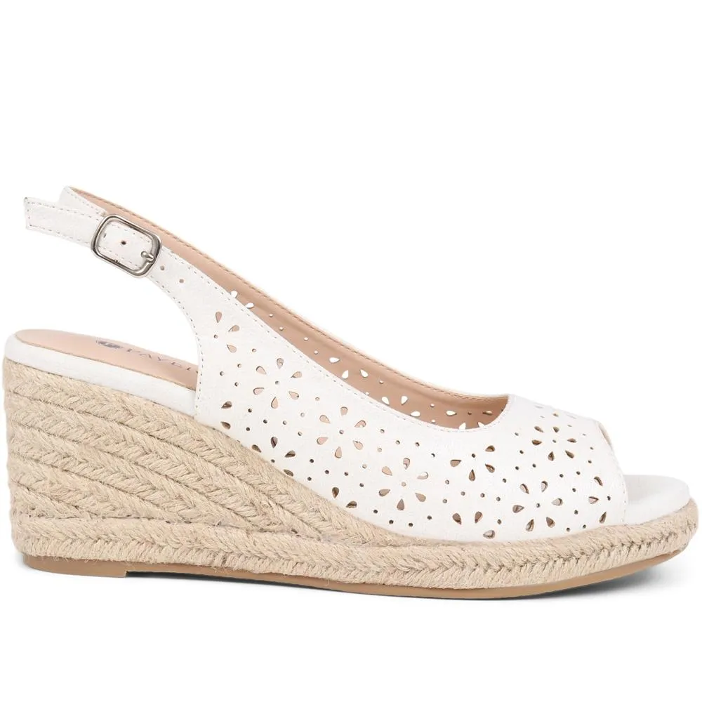 Espadrille Wedge Sandals - HUANG39003 / 324 901