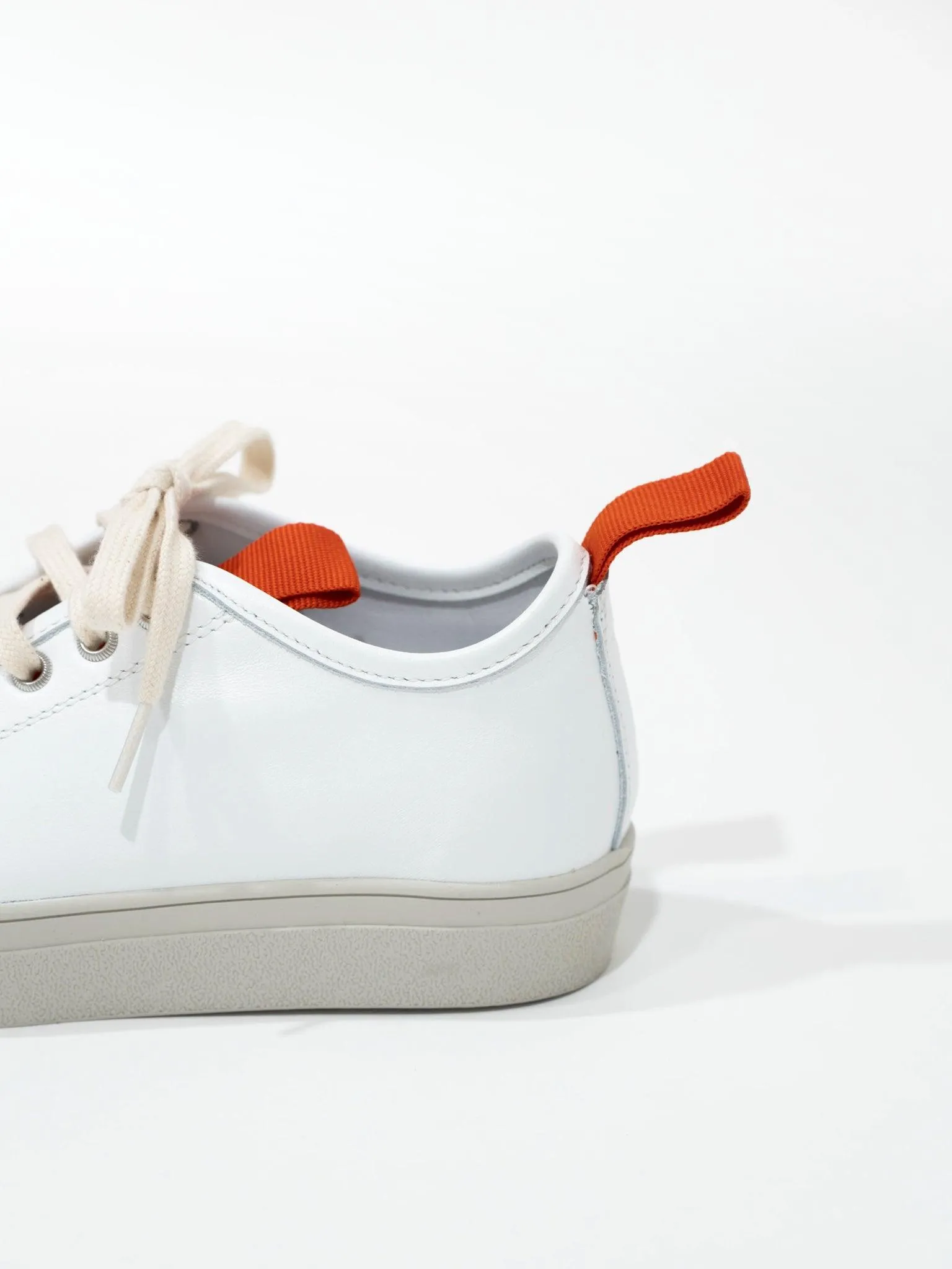 Fable Leather Sneakers - White/Clay