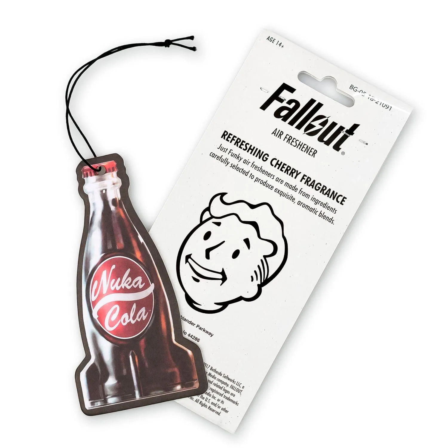 Fallout 4 Nuka Cola Bottle Hanging Car and Closet Air Freshener