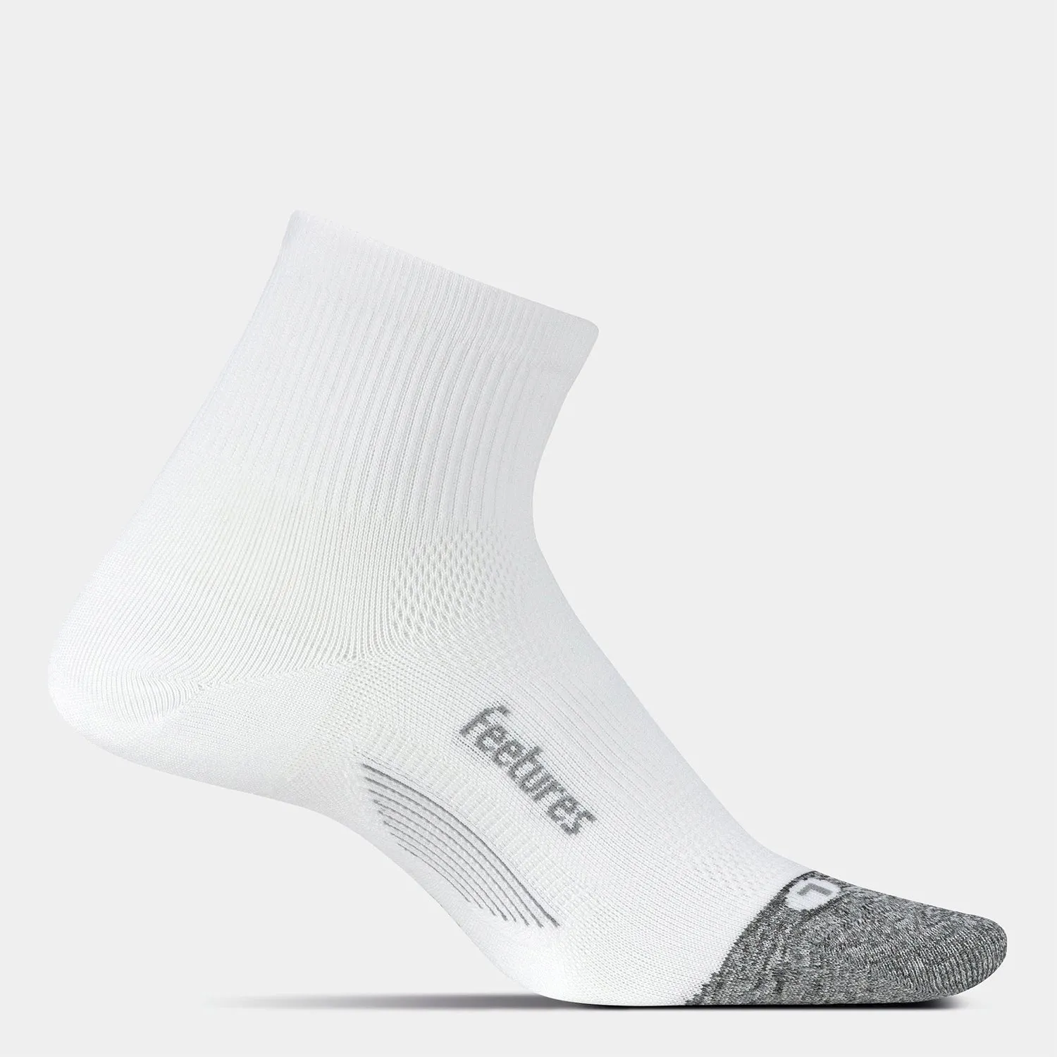 Feetures! ELITE Ultra Light Quarter - White