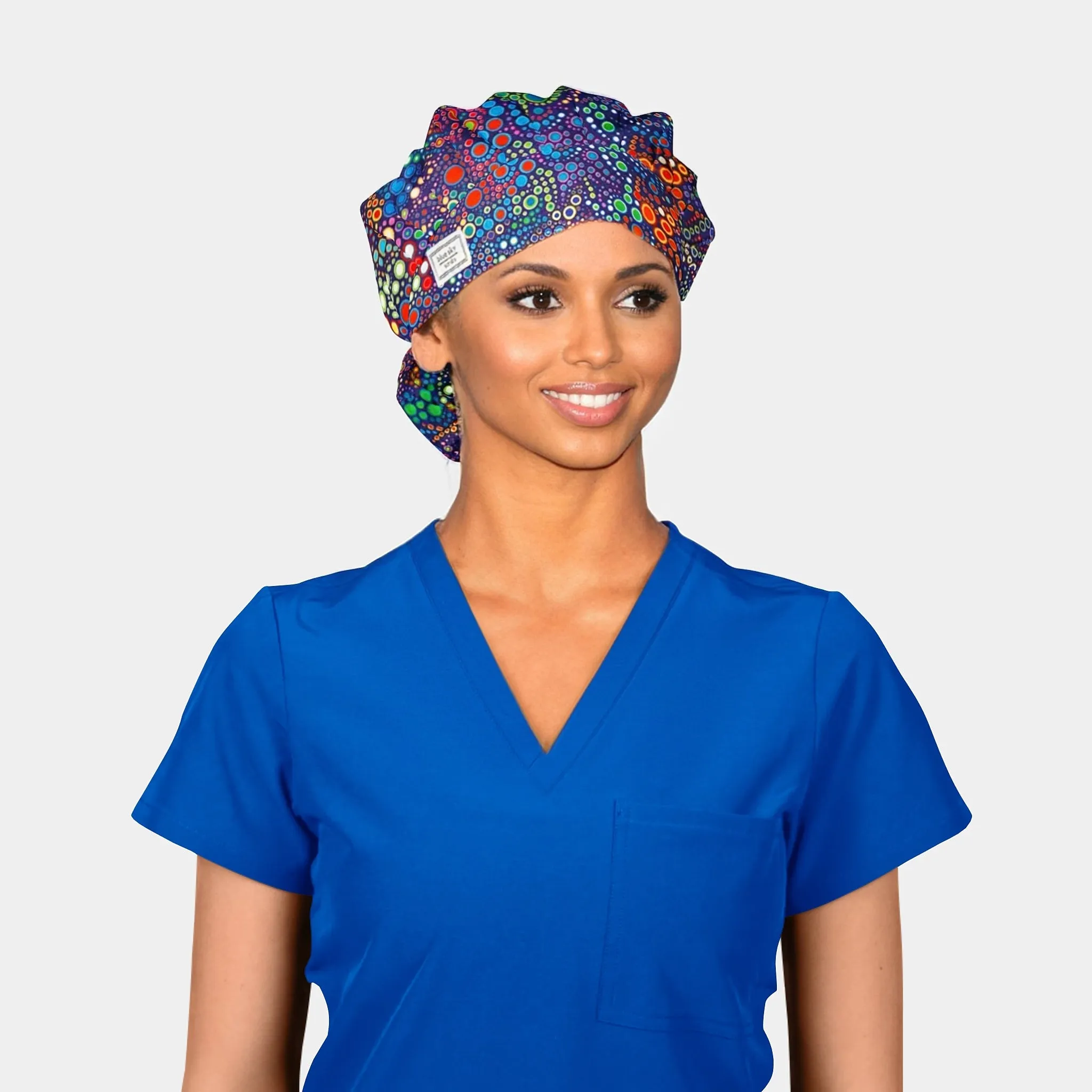 Fruit Seltzer - Poppy Bouffant Surgical Hats