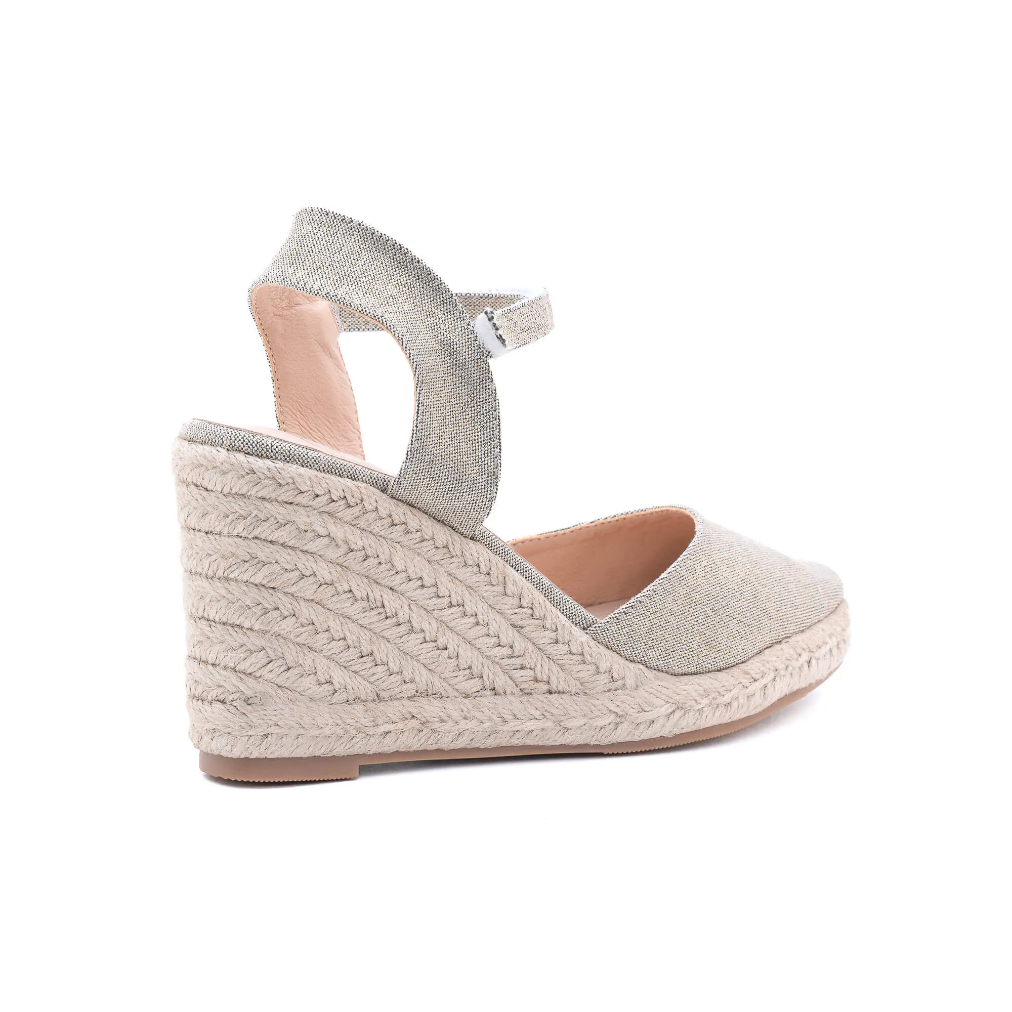 Glenda Gold Espadrilles