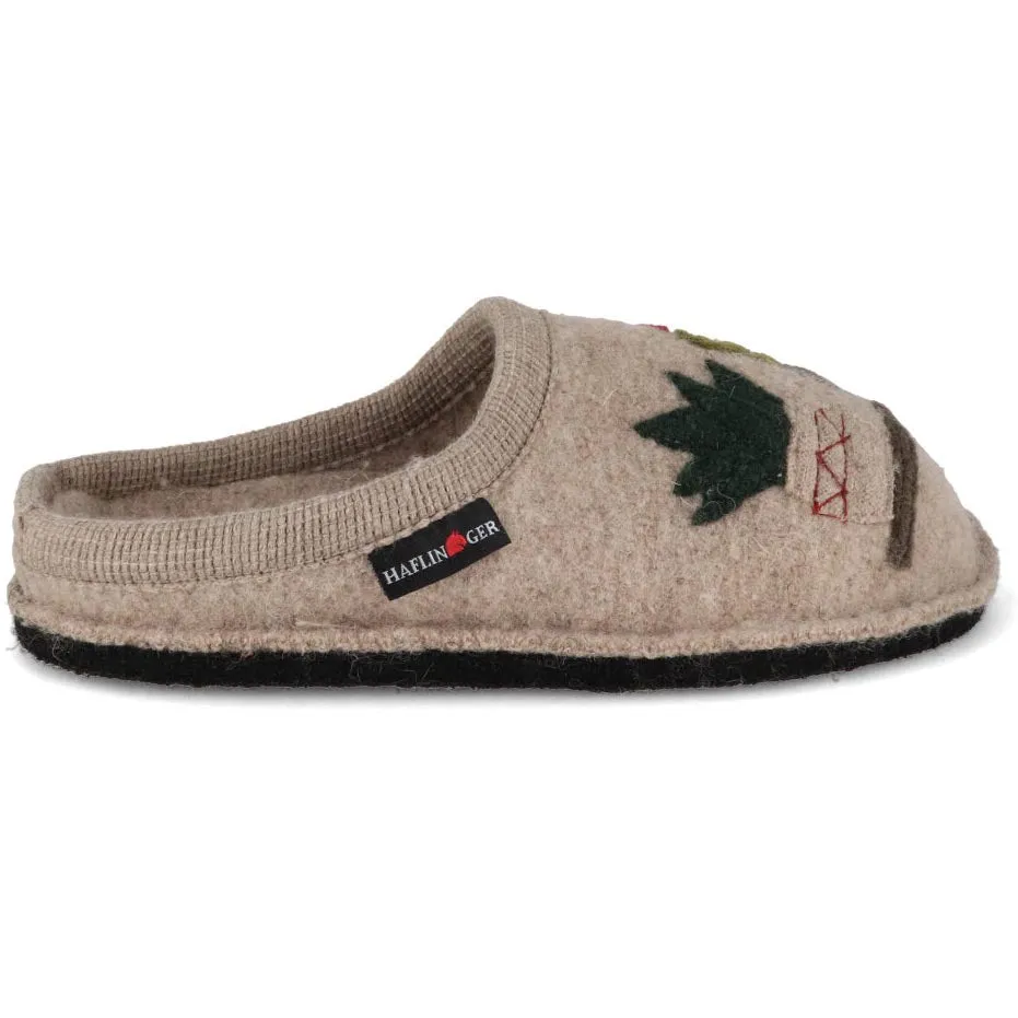 Haflinger Cactus Slipper - Natural