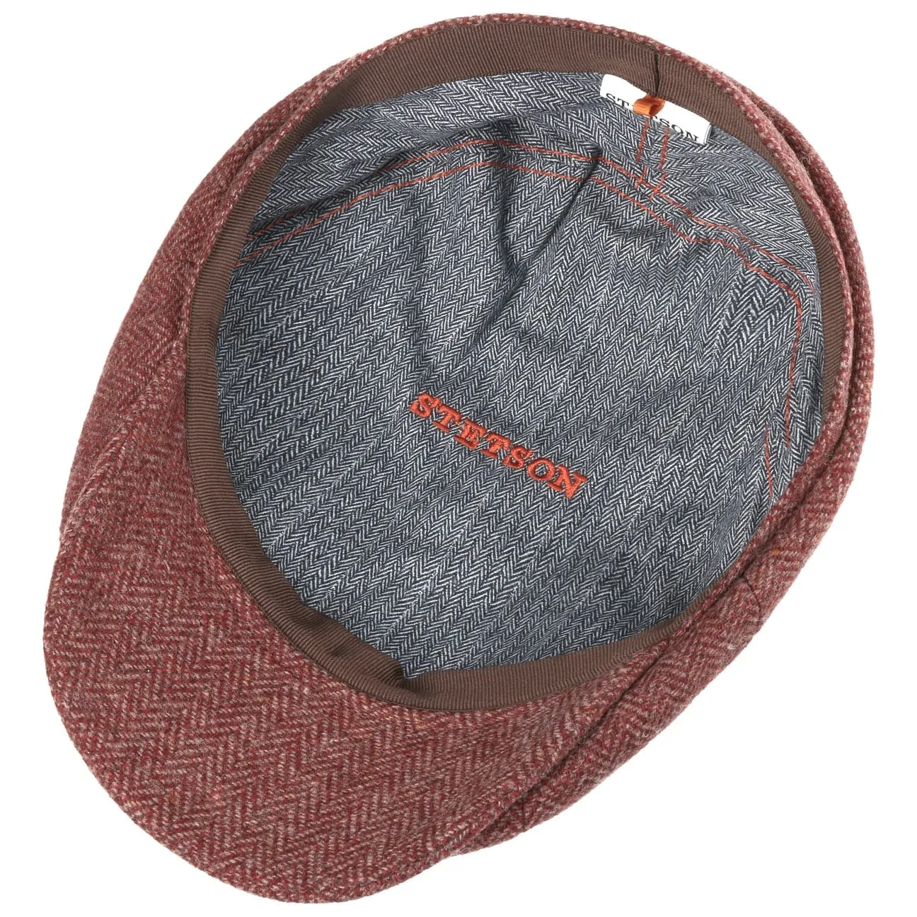 Hatteras Classic Wool Flat Cap by Stetson