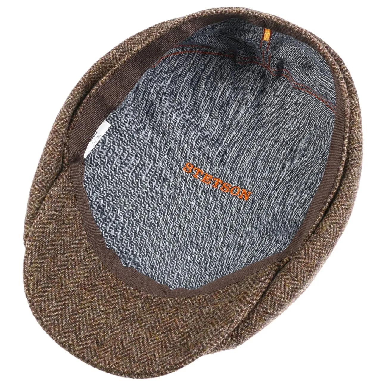 Hatteras Classic Wool Flat Cap by Stetson