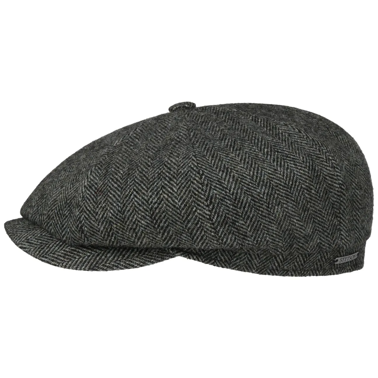 Hatteras Classic Wool Flat Cap by Stetson