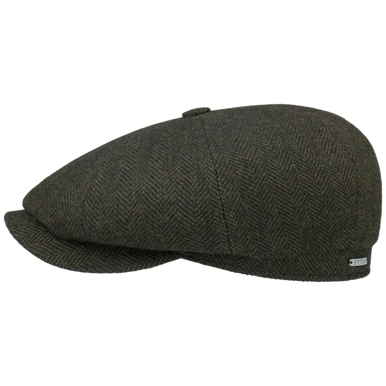 Hatteras Classic Wool Flat Cap by Stetson