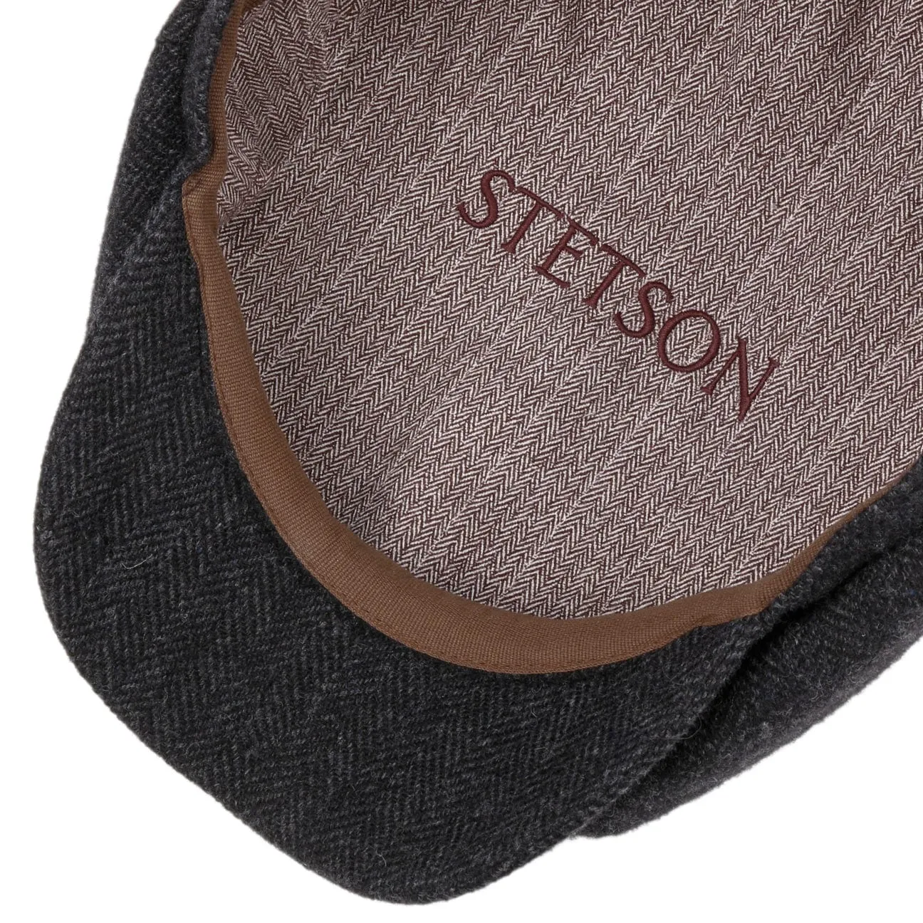 Hatteras Classic Wool Newsboy Cap by Stetson