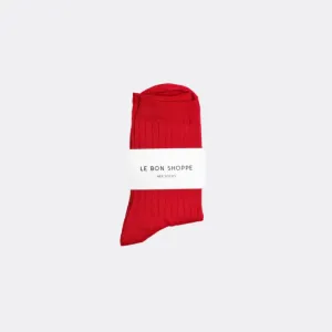 Her Socks (Classic Red)