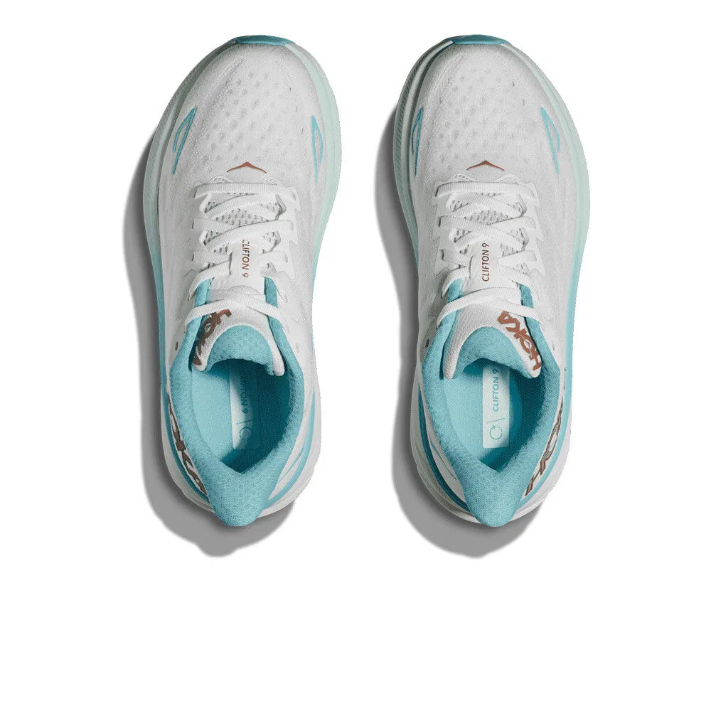 Hoka Womens Trainer Clifton 9 Frost/Rose Gold