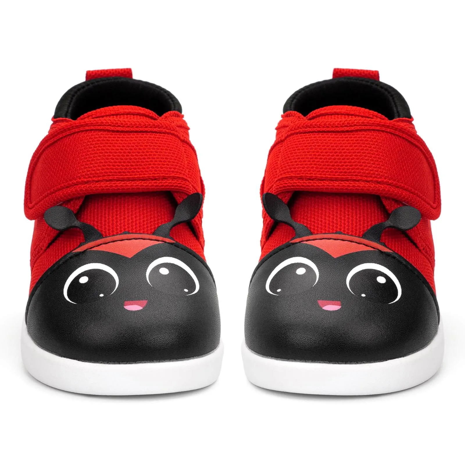 Ladybug Squeaky Toddler Shoes  | Red