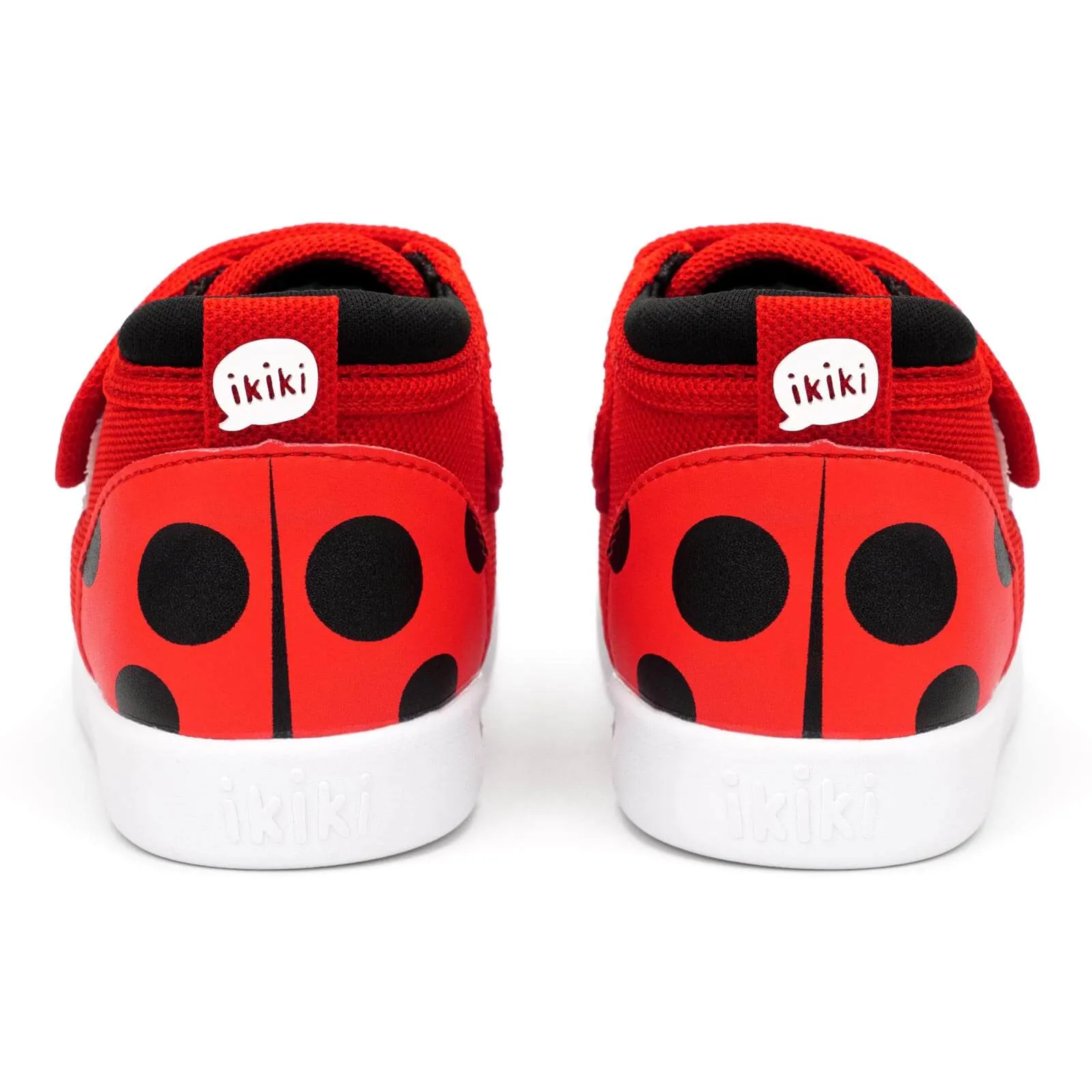 Ladybug Squeaky Toddler Shoes  | Red