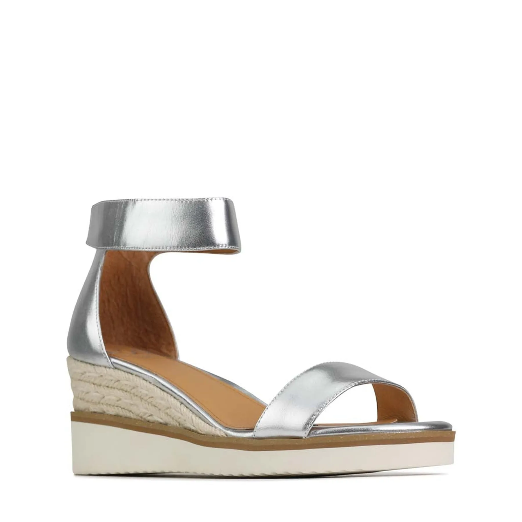 LAZY LEATHER ESPADRILLES SANDALS