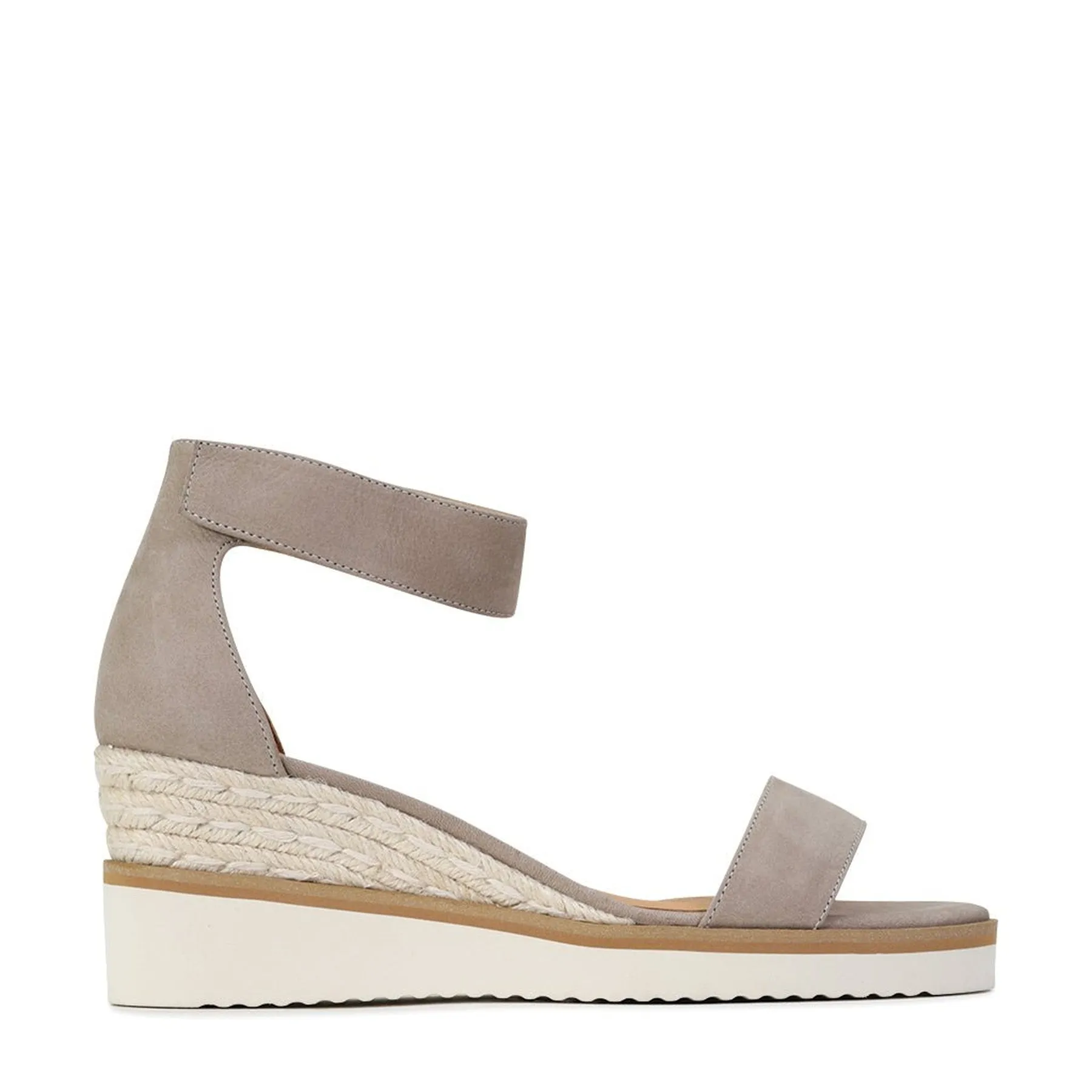 LAZY LEATHER ESPADRILLES SANDALS