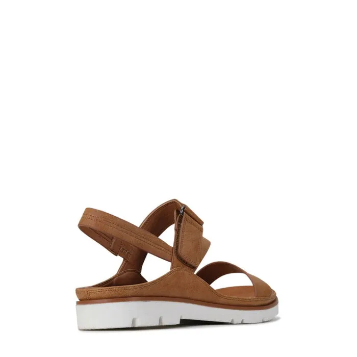 Los Cabos Ashli Sandal With Back Strap Brandy Tan