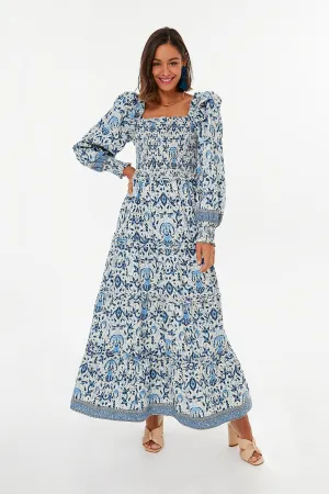 Mabelline Print Genevieve Maxi Dress