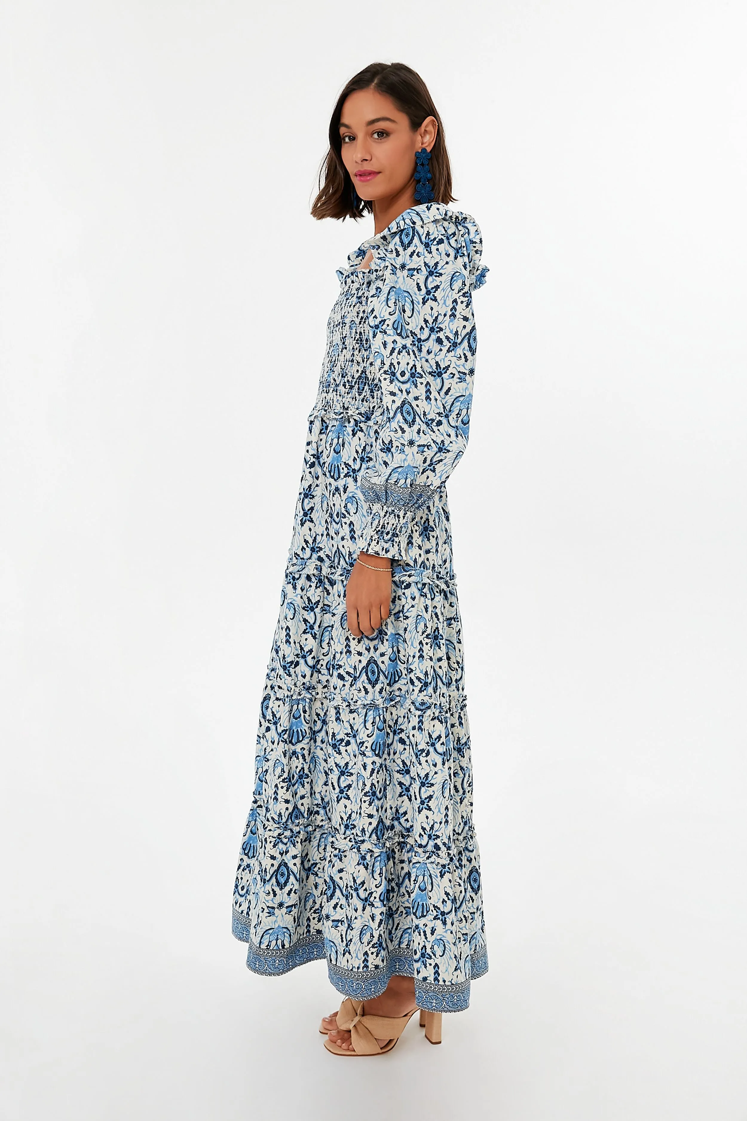 Mabelline Print Genevieve Maxi Dress