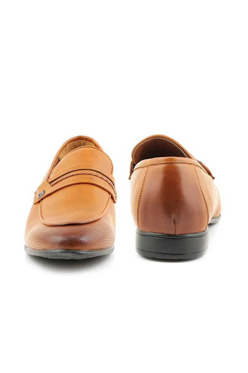 Men Formal Loafers M34050-Brown