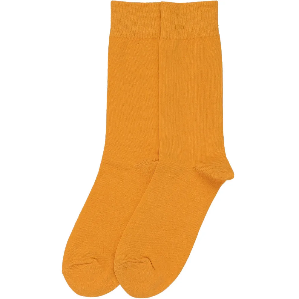 Men's Amber Orange Socks