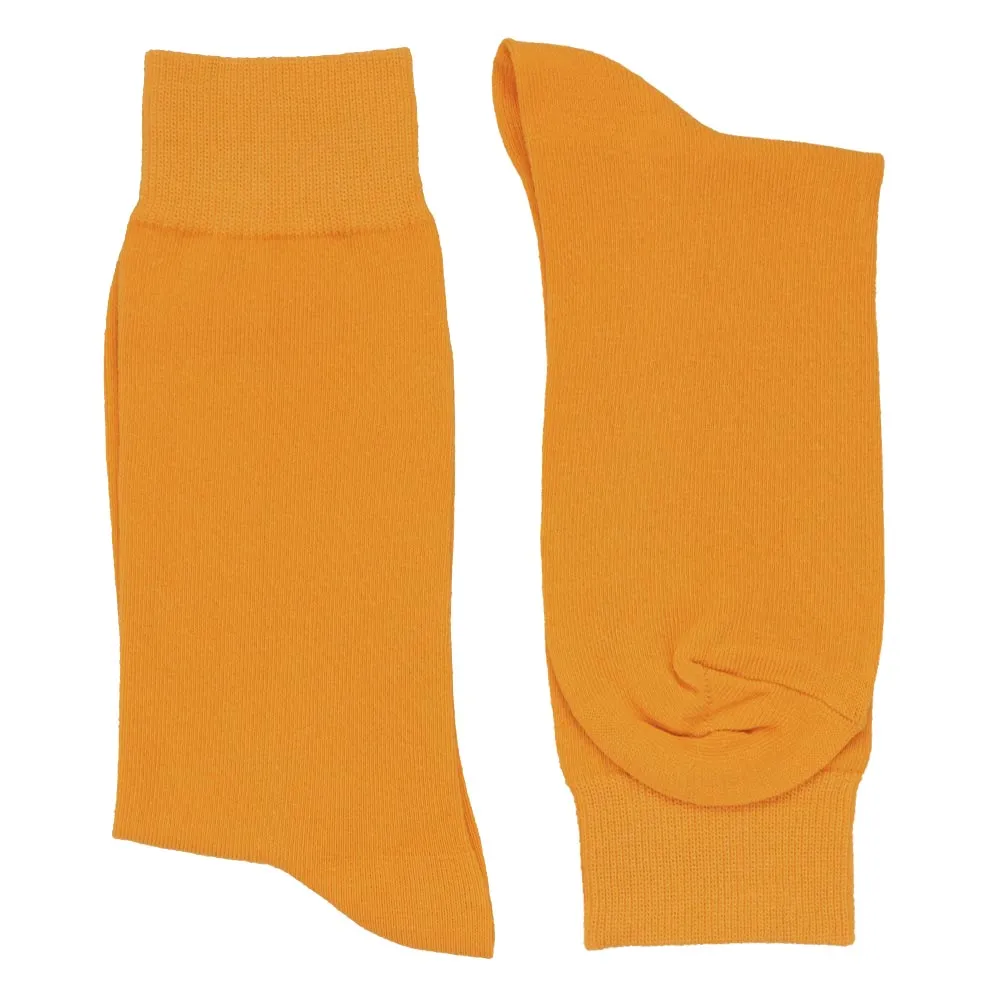 Men's Amber Orange Socks