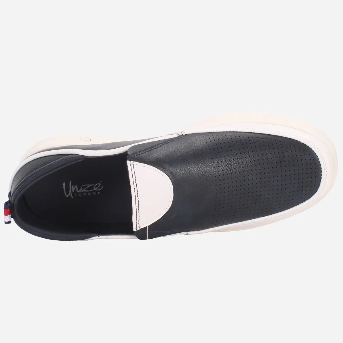 Mens "ZAX" Casual Slip Ons Everyday Trainers