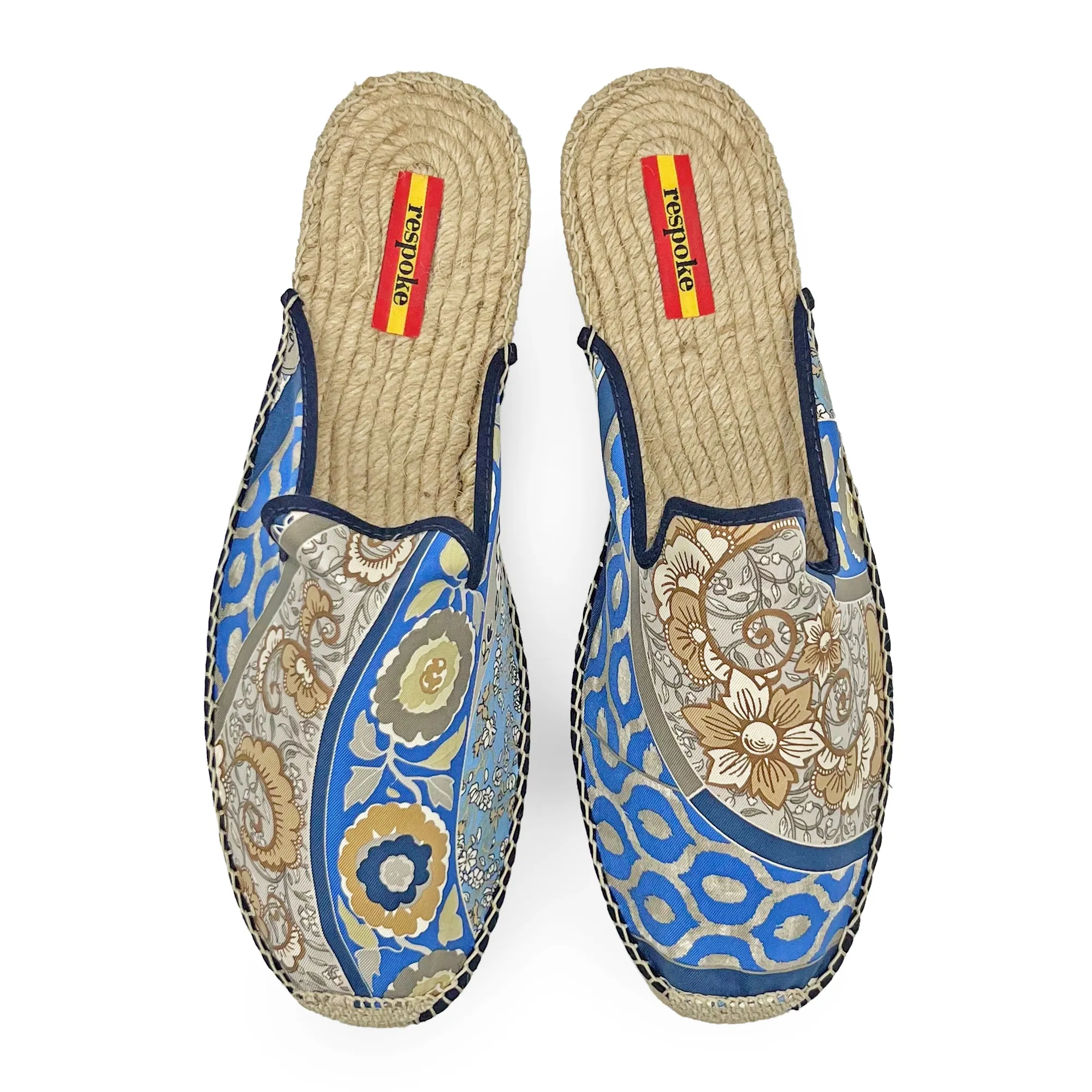 MONILE Blue Mule Espadrilles