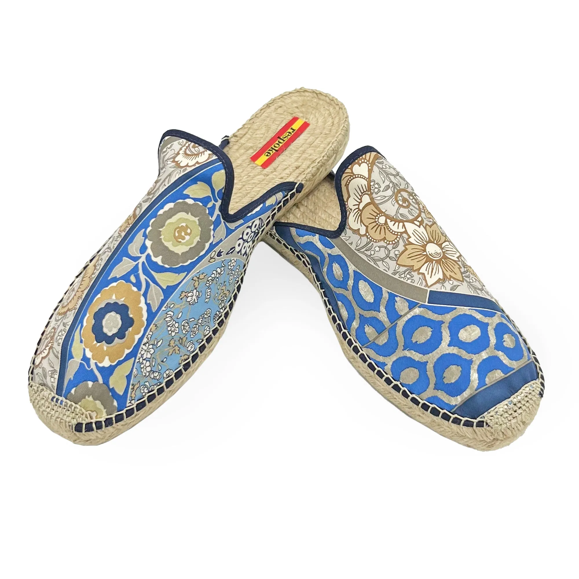 MONILE Blue Mule Espadrilles