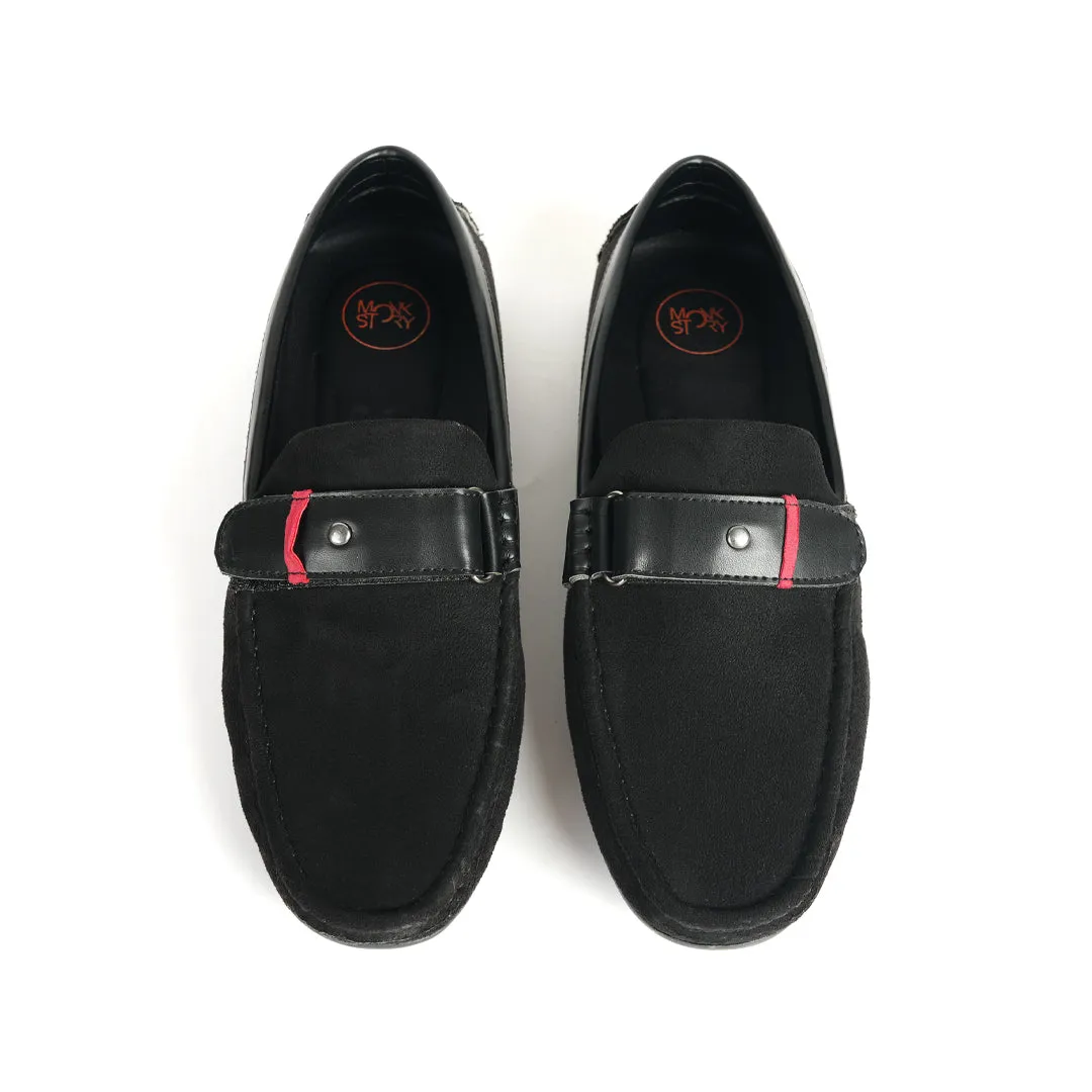 Monkstory Driving Shoes - Black