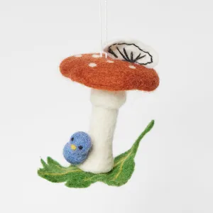 Mushroom with Friends Ornament