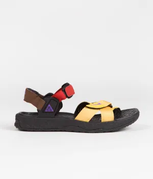 Nike ACG Air Deschutz  Sandals - Solar Flare / Action Grape - Cinnabar