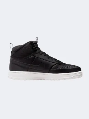 Nike Court Vision Mid Winter Men Lifestyle Shoes Black