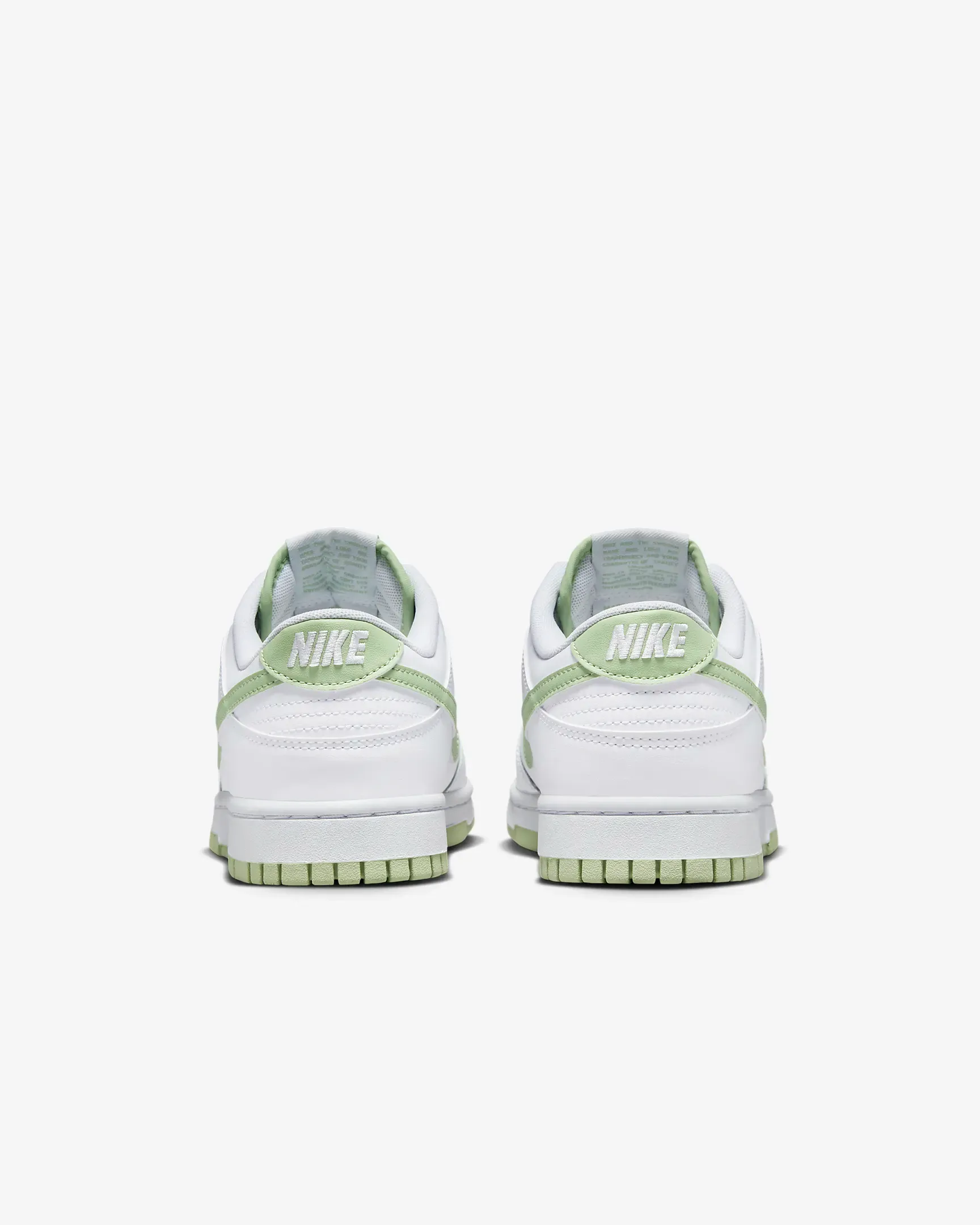 Nike Men's Dunk Low Retro Shoes - White / Honeydew