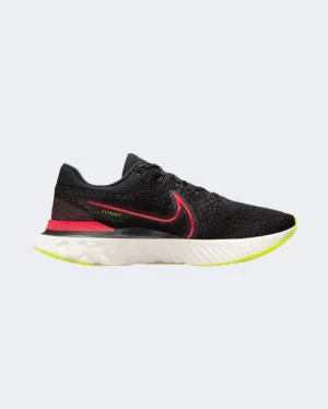 Nike React Infinity Flyknit 3 Men Running Shoes Black/Red Dh5392-007