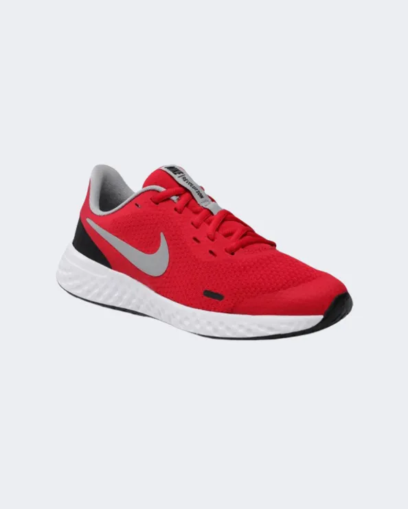 Nike Revolution 5 Gs-Boys Running Shoes Red/Black/White